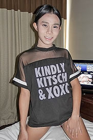 teen Campus in virgin t-shirt