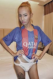 sinful Dolla in Barcelona dress